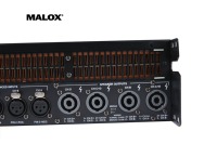 Amplificateur de puissance professionnel en métal et bois MALOX FP2000Q 8CH 4*2350W Classe-TD, utilisation intérieure/extérieure, garantie de 2 ans