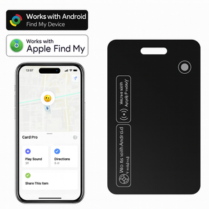 เครื่องติดตามสมาร์ทการ์ดคู่ รองรับการชาร์จไร้สาย ใช้งานร่วมกับ Google Find My Hub ระบบ Android และ IOS มาตรฐาน IP68 ได้รับการรับรอง MFI ใช้ค้นหาสิ่งของ เช่น กระเป๋าเดินทาง กระเป๋าเงิน กุญแจ ผ่านแอป Find My บนอุปกรณ์ที่รองรับ - Product Image 1