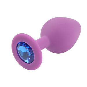 アナルセックストレーナー3PCSシリコンジュエルバットプラグイースタン喜びスターター初心者のためのアナル大人のおもちゃキット - Product Image 3