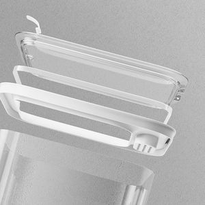 Récipient de stockage en PET transparent de grande capacité, distributeur hermétique de riz, seau organisateur de grains - Product Image 6
