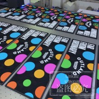 Tapis de bar en PVC écologique avec logo personnalisé, couleur Pantone, pour comptoirs de cuisine, boissons (vin/bière), taille personnalisée LINKAIZ