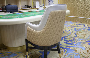 高級レザー + 無垢材カジノチェア高級高品質オランダチェアカスタマイズ - Product Image 6