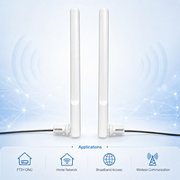 Antenne WiFi intégrée blanche personnalisée en usine, antenne interne à lame 2,4 GHz, connecteur U.FL pour terminal de communication