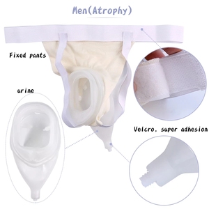 Pengumpul Urin Silikon untuk Pria dan Wanita dengan Kateter Urin untuk Hemiplegia Tas Urin Pernapasan Inkontinensia dan Cacat - Product Image 6