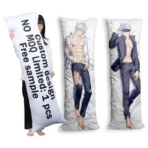 Funda de Almohada Corporal Dakimakura de Anime, Funda de Almohada para Abrazar de Satoru Gojo de <span class=keywords><strong>Sorcery</strong></span> Fight - Product Image 2
