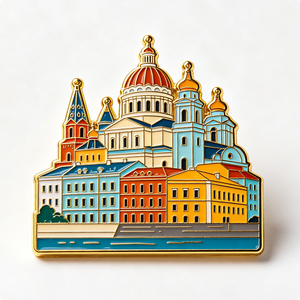 Espada de Murciélago Esmaltada Personalizada de 5mm para Placa de Plata Estampada con Esmalte Negro Duro, Insignia de Recuerdo y Colección - Product Image 3