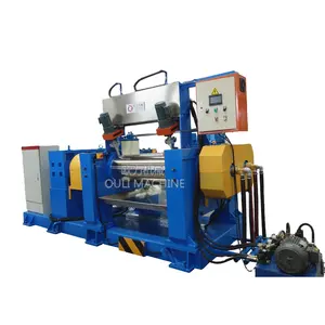 FACTORY DIRECT Two Roll rubber open silicon mixing mill machine oil heat , laboratory two roll mill for plastic, open mix mill