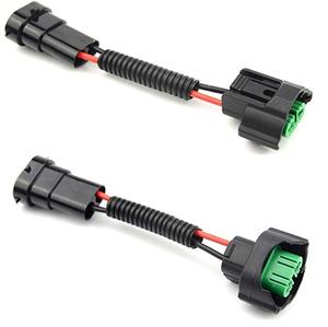 2针顶部插槽母汽车喷油嘴尾纤连接器6189-0060用于丰田带线尾纤汽车 - Product Image 5