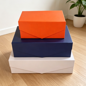 Caja de Regalo Magnética Plegable y Colapsable, Caja de Papel con Logotipo Personalizado para Calcetines, Bufandas, Ropa y Regalos - Product Image 3