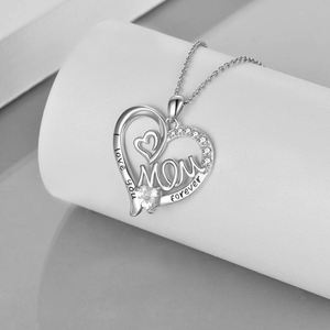 Rhinestone Necklace <b>Cross</b> Border Multi Drop Shipping Support Waterproof Steel Jewelry Certified High Precision Polishing Gift - Product Image 2