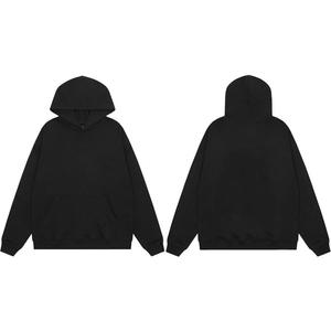 Sudadera con Capucha de Algodón Grueso OEM, Corte Holgado, Personalizable con Etiqueta Privada, Sudadera con Capucha para Hombre Sin Cordón - Product Image 2