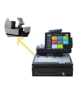 Touch POS Full Billing System POS Cash Register with <b>Keyboard</b> and Cash Drawer Intelliengent for Supermarket - Product Image 4