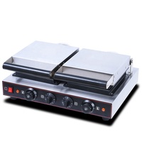 BAOKANG 2025 Nouvelle Gaufrier Électrique Professionnelle pour Restaurants avec Minuteur, Multifonctionnelle et Automatique pour Hôtels