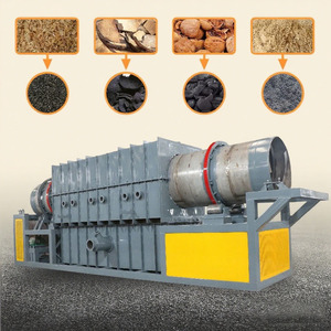 อุปกรณ์เผาถ่านแบบต่อเนื่องที่มีประสิทธิภาพสำหรับการแปลงชีวมวลจากผักตบชวาเป็นถ่านเชิงพาณิชย์ - Product Image 1