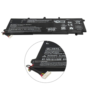 BL06XL 45.6Wh Laptop Battery Replacement Wholesale Bulk for <b>HP</b> EliteBook Folio 1040 G3 CE RoHS Tier 1 Cobalt Cell - Product Image 2