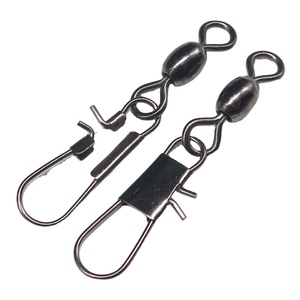 Muestras Gratis, 500 Unidades/Bolsa, Anzuelo Giratorio de Acero Inoxidable con Cierre de Seguridad, Accesorios para Pesca de Lubina - Product Image 1