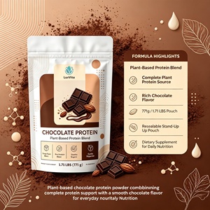 Poudre de protéines <span class=keywords><strong>Prime</strong></span> OEM ODM saveur chocolat, isolat de protéines de bœuf nourri à l'herbe, favorisant la santé intestinale, supplément pour la récupération musculaire - Product Image 3