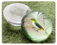 Cadeaux de décoration Presse-papier demi-boule transparent demi-sphère hémisphère verre cristal