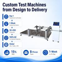 Machine d'essai de durabilité des roulettes de chaise de bureau HK-819, testeur d'usure à roulement BIFMA X5.1 pour laboratoire de meubles et contrôle qualité