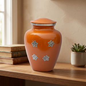 Keepsake Urn Ceramic Ash Cremation <b>Memorial</b> Jar with Lid Decorative Grave <b>Stone</b>-American Style Pet Indian Home Crafts - Product Image 3