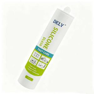 Scellant en silicone à base d'acétate, <span class=keywords><strong>colle</strong></span> adhésive imperméable pour verre et miroir - Product Image 3