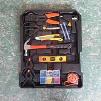 Ensemble d'outils de jardin portables en acier au carbone 187 pièces avec porte-embouts manuel, étui rigide, garantie de 3 ans, directement de l'usine OEM