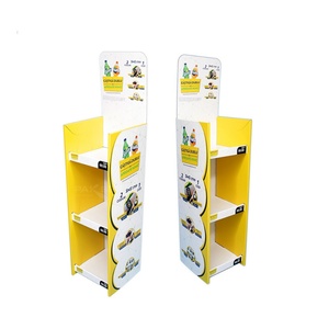 Présentoir publicitaire 4 niveaux pour café, promotion supermarché, présentoir de sol en carton pour jouets, distributeur de papier premium - Product Image 2