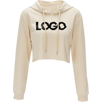 OEM/ODM Personnalisé Nouveau Design Sweat à Capuche en Coton pour Homme, Pull-over Uni Ample, Sweat à Capuche Court Tendance pour Femme, Sweat à Capuche Oversize pour Homme