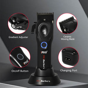 IPRO nuovo 8800RPM tagliatrice per parrucchieri a pettine magnetico lama DLC 4500mAh batteria apparecchi di depilazione - Product Image 6