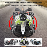 Voiture RC de course F1 télécommandée grande taille 12 canaux avec pulvérisation, cascades, drift et transmission intégrale tout-terrain – Jouet