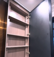 ZYTH Hotels Miroir intelligent tactile sans cadre avec téléviseur intégré, armoire de salle de bain étanche avec miroir LED intelligent