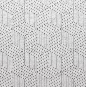 Azulejo <span class=keywords><strong>de</strong></span> pared <span class=keywords><strong>de</strong></span> fieltro PET Hexagonal <span class=keywords><strong>de</strong></span> corte en V, Material <span class=keywords><strong>de</strong></span> decoración moderna insonorizada, paneles acústicos <span class=keywords><strong>de</strong></span> Control <span class=keywords><strong>de</strong></span> sonido, pegado plano o escalonado - Product Image 2