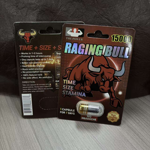 Capsules Raging Bull en marque privée avec mélange de vitamines pour soutenir la puissance, l'énergie et la résistance des hommes - Product Image 3