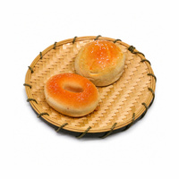 Corbeille à fruits en PP tissé motif bambou, qualité alimentaire, résistante aux insectes, imperméable et durable pour la maison, la table à manger et la cuisine