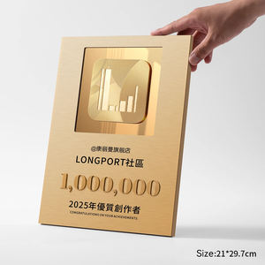 Medalla de Metal con LOGO tridimensional grande, certificado de <span class=keywords><strong>Honor</strong></span> personalizado, placa de alivio, premio, trofeo de <span class=keywords><strong>matrícula</strong></span> - Product Image 3