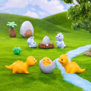 Figuras de Dinosaurios en Miniatura, Figuras de Animales de Resina, Bolsa Sorpresa de Juguetes para Manualidades, Micropaisajes, Terrarios, Jardines, Regalo de Cumpleaños - Product Image 3