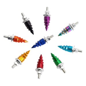 Forest <b>Tree</b> License Plate Screw M6 Thread 54.5mm Aluminum Alloy Universal For American <b>Cars</b> Multiple Colors Decorative - Product Image 5
