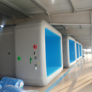 Piscina Gonfiabile Rettangolare Rinforzata Personalizzata con Tecnologia Drop Stitch, Resistente per Esterni, per Bambini e Adulti - Product Image 2