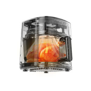 <span class=keywords><strong>Friteuse</strong></span> électrique 4.5L Ménage Intelligent Sans Huile Multifonctionnel pour RV Matière Plastique - Product Image 6