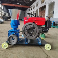Machine de fabrication de granulés d'aliments pour animaux d'élevage, granulateur d'aliments pour bétail, équipement de moulin à granulés pour poulets, porcs, moutons, poissons, fabriqué en Chine