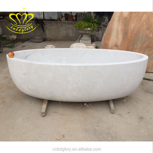 Contemporânea mármore moderno <span class=keywords><strong>1</strong></span>,8 m banheira pedra natural imersão banheira massagem função inclui escorredor para cozinha Hotel Villa - Product Image 2