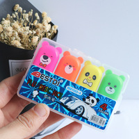 Mini stylo surligneur Kawaii Design pour étudiants, marqueur mignon de couleur claire, fournitures de papeterie pour enfants personnalisées