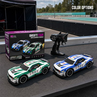 Voiture RC de cascade et de drift à l'échelle 1:20, contrôle sans fil 2.4G 5 canaux, construction métallique, chargeur inclus pour le plaisir familial en intérieur et en extérieur