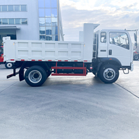Camion benne léger 4x2 SINOTRUK HOWO pour le transport dans le secteur de la construction et de l'exploitation minière