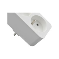 E-SUN 230V 16A Smart Power Strip Luxuriant dans la conception Wifi Adaptateur de prise électrique avec 2 prises