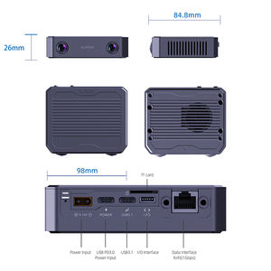 Système de perception spatiale IA entièrement intégré AURORA S, caméra couleur fisheye haute précision 180°, grand angle 120°, profondeur stéréo - Product Image 6