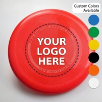 Disque volant personnalisé avec logo imprimé, frisbee coloré pour les sports de plage d'été et les jeux de camping en plein air, entraînement