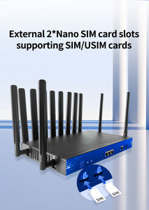 Yanan hızlı Internet yönlendirici MT7981B 3000Mbps 512MB DDR4 yönlendirici 4G/5G LTE 5g Sim kartlı Router yuvası ile wifiwifi6 yönlendirici - Product Image 3