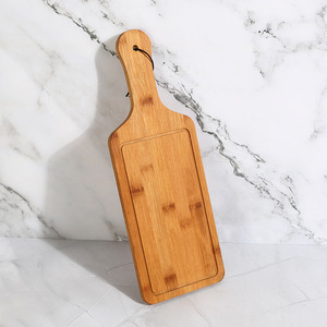 Planche à découper en bambou Soaring, lot de 30 pièces, plateau de cuisine pour servir steak et pizza - Product Image 2