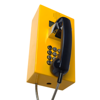 Prison Prison Téléphones Cellulaires Kiosque Public Téléphone Téléphones En Métal Avec Écran LCD Fabricants Pour Hôpital De L'aéroport